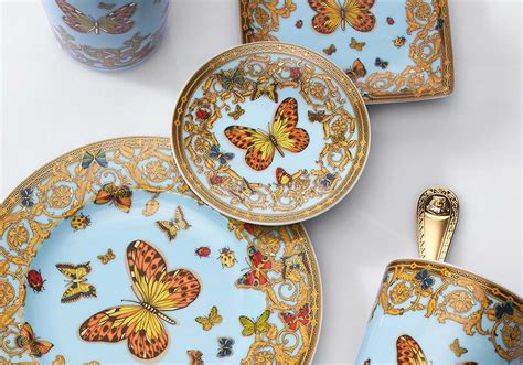 rosenthal versace le jardin|Versace Rosenthal Collection: luxury home decor.